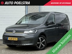 Volkswagen Caddy Cargo Maxi - 2.0 TDI 122 PK DSG 1st Edition LED Leder Camera ACC Stoelverwarming 2x Schuifdeur