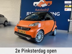 Smart Fortwo coupé - 1.0 mhd Pure Automaat, bj.2013, kleur:oranje, airco, sportvelgen, APK tot 12/2025 en NAP m