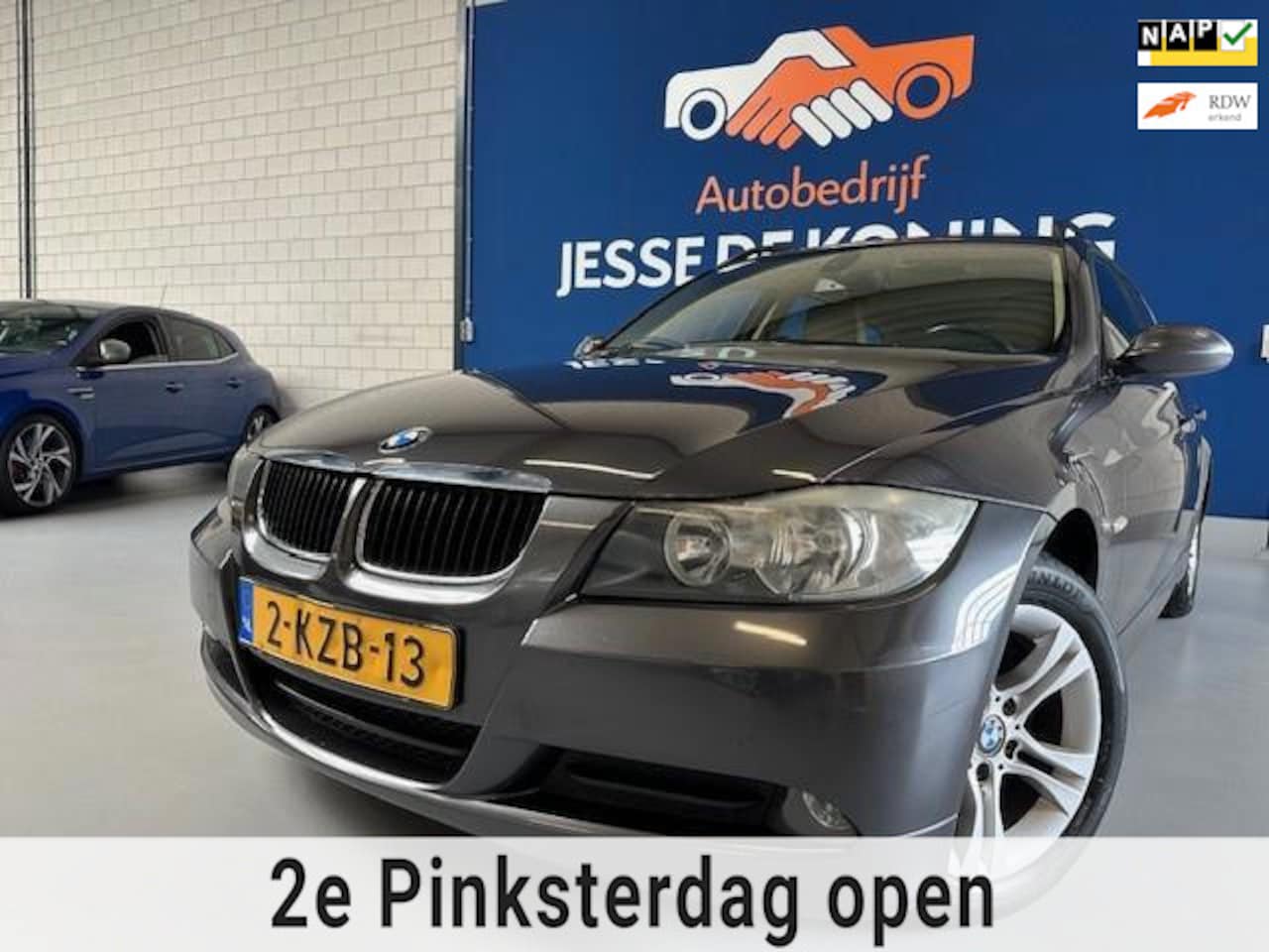 BMW 3-serie Touring - 318d diesel Corporate Lease High Executive,bj.2008 ! Kleur: Grijs ! Leder,Climate,APK 04/2 - AutoWereld.nl