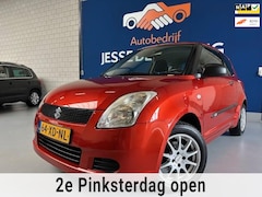 Suzuki Swift - 1.3 GA, bj.2007, kleur:rood, sportvelgen, NAP met 64338 km.en APK tot 06/2025, dealer onde