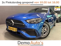 Mercedes-Benz C-klasse - 300 e AMG BLACK-LINE 313PK PANO/V-COCKPIT/NAVI/DAB/CARPLAY/CAM///