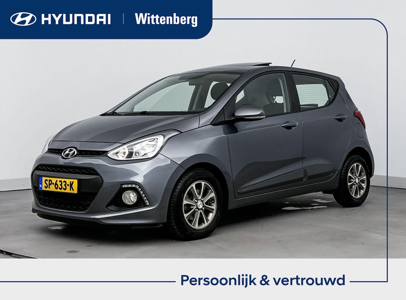 Hyundai i10 - 1.2i | 4 CILINDERS | ALL SEASONS | CLIMA | SCHUIF DAK | 14'' LMVELGEN | PDC | BLEUTOOTH | - AutoWereld.nl