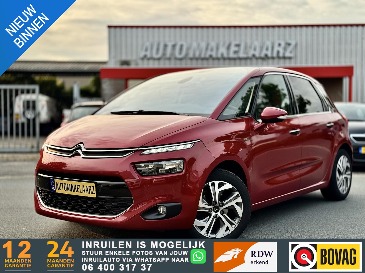 Citroën C4 Picasso - 1.2 PureTech Shine EXCLUSIVE FULL-OPTION - AutoWereld.nl