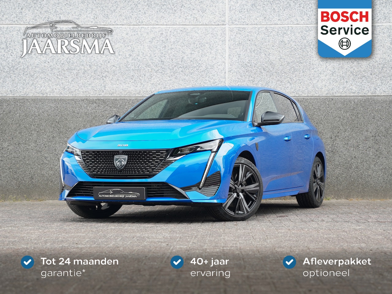 Peugeot 308 - 1.6 HYbrid 225 GT Pack Business |Massagestoelen |Adaptive Cruise Control |Draadloze telefo - AutoWereld.nl