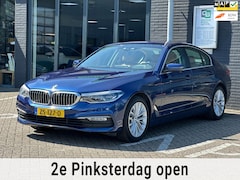BMW 5-serie - 520d High Executive/1STE EIG/NAVI/CAMERA/LEDER/NAVI/NL-AUTO NAP