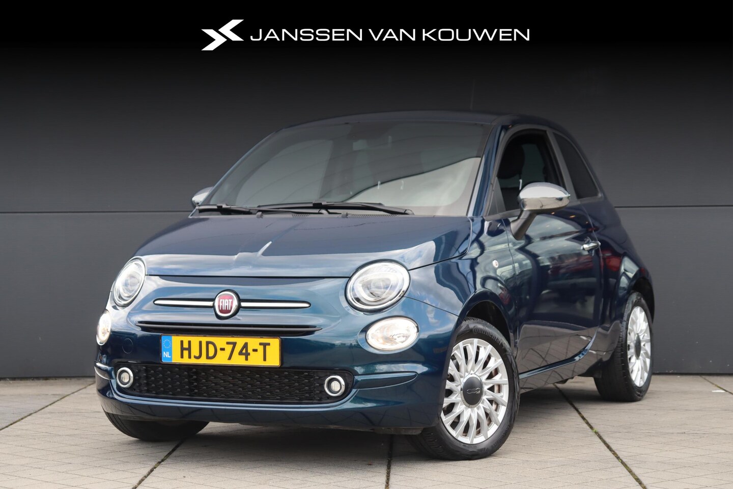 Fiat 500 - 1.0 Hybrid Dolcevita / Airco / Uconnect / Cruise Control / 15" LM - AutoWereld.nl
