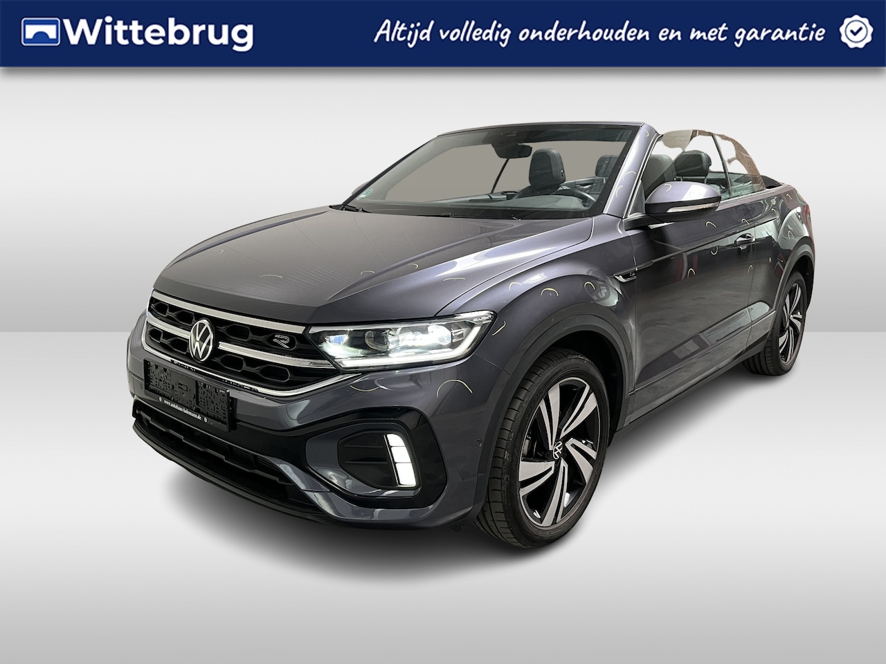 Volkswagen T-Roc Cabrio - 1.5 TSI R-Line / AUTOMAAT/ 2X R-LINE/ APP-CONNECT/ PARK. SENSOREN + CAMERA/ RIJ-MODI/ NAVI - AutoWereld.nl