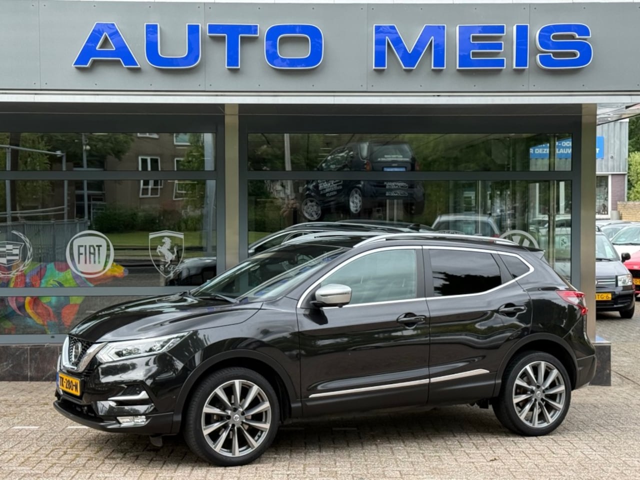 Nissan Qashqai - 1.2 TEKNA + Automaat Panoramadak Leder VOL - AutoWereld.nl