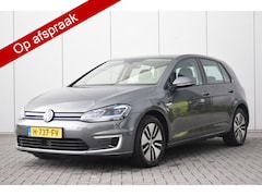 Volkswagen e-Golf - E-DITION Warmtepomp Led Navi Spiegel/Bestuurders/Assistentiepakket
