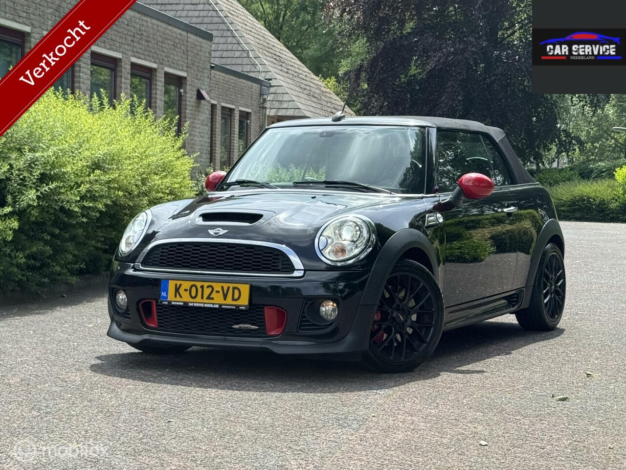 MINI Cabrio - 1.6 John Cooper Works Chili NWE APK NAVI/STLVW/LMV - AutoWereld.nl