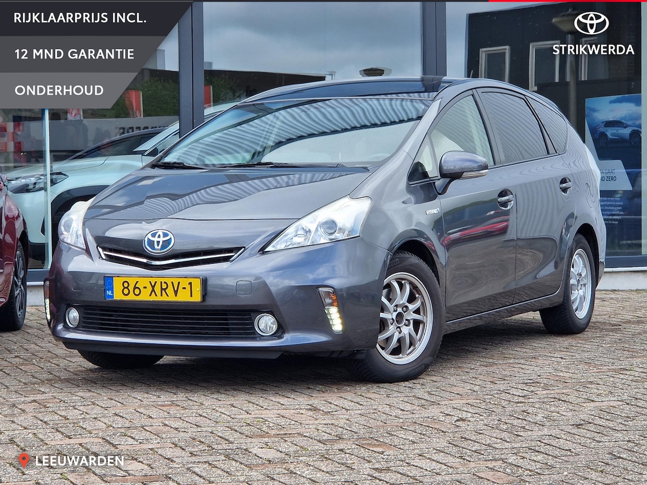 Toyota Prius Wagon - 1.8 Aspiration 7 Persoons Panorama dak cruise navigatie - AutoWereld.nl