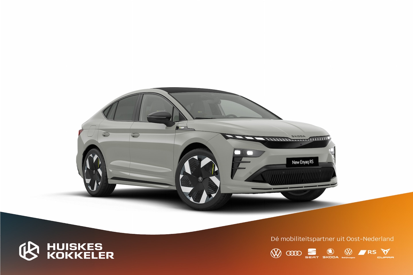 Skoda Enyaq Coupé iV - Elektromotor 84 kWh 340pk RS - AutoWereld.nl