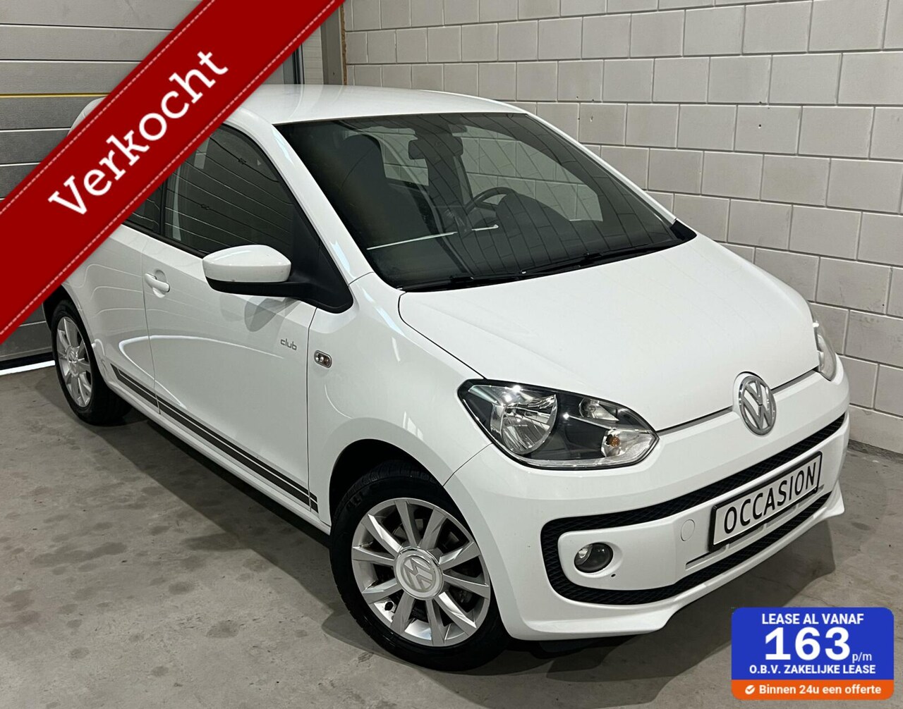 Volkswagen Up! - 1.0 high up! BMT AUTOMAAT*Club*Stoelvw*NaviBT - AutoWereld.nl
