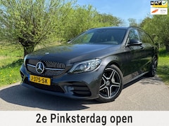 Mercedes-Benz C-klasse Estate - 180 Bns Sol AMG-Line / Incl. BTW /1 Eigenaar / Automaat / Navi / Camera / Leder-Alcantara