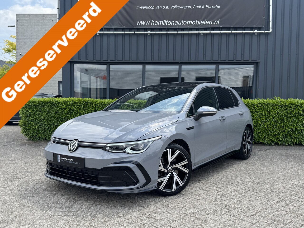 Volkswagen Golf - 8 R-Line 1.5 eTSI 150pk DSG / Aut. IQ Light Harman Kardon Head Up Panoramadak 48dkm!! - AutoWereld.nl