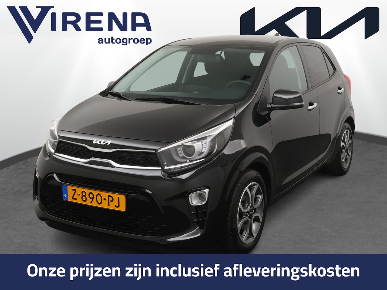 Kia Picanto - 1.0 DPi DynamicPlusLine Apple Carplay/Android Auto - Cruise Control - Climate Control - Na - AutoWereld.nl