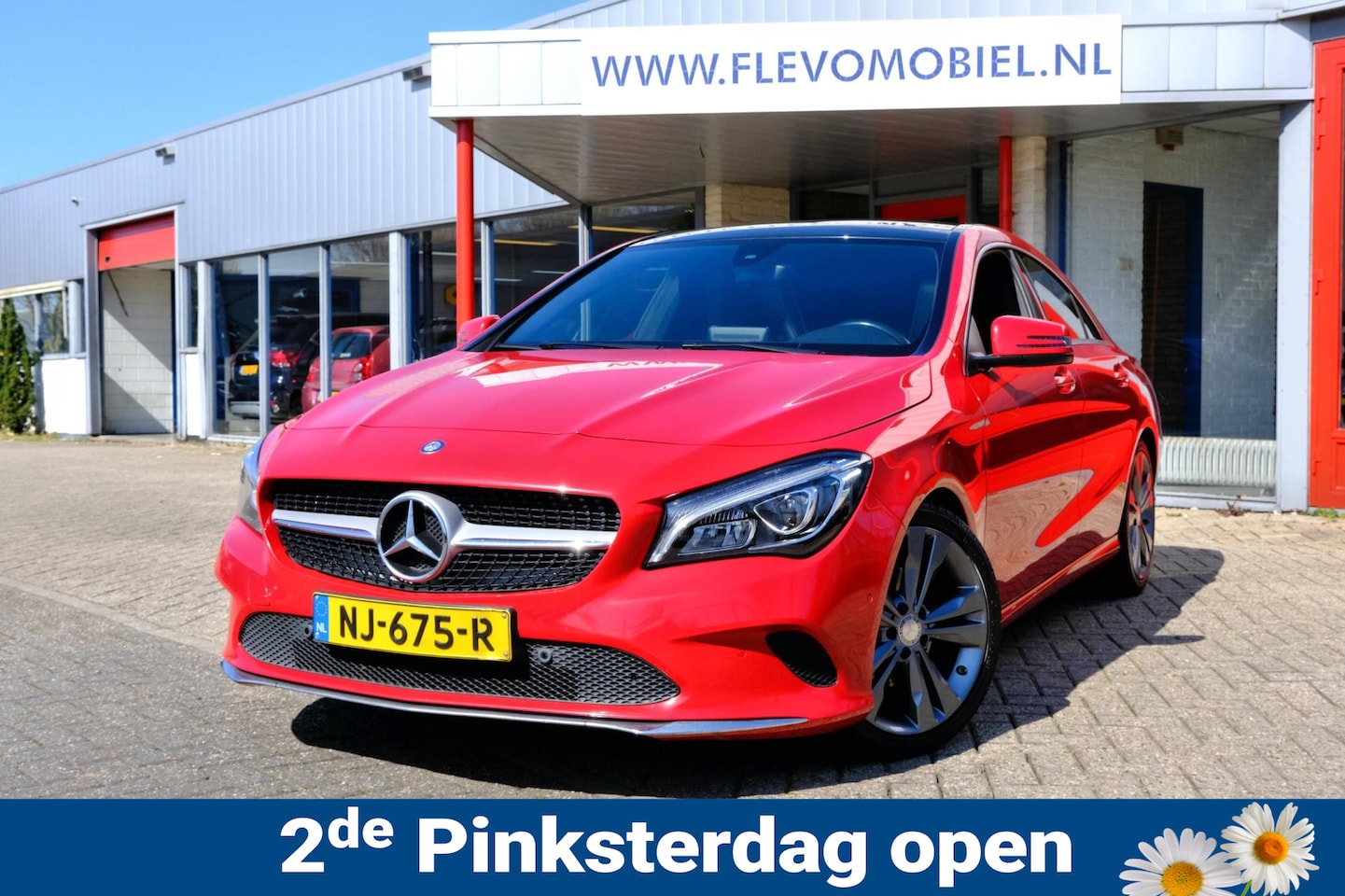 Mercedes-Benz CLA-Klasse - 180 Aut. Edition Plus Pano|LED|Half Leder|PDC|Sportstoelen - AutoWereld.nl