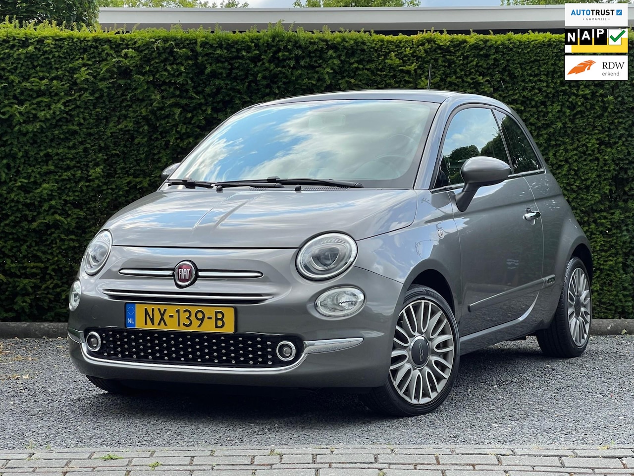 Fiat 500 - 0.9 TwinAir Turbo Lounge | Glazen dak | Facelift! - AutoWereld.nl
