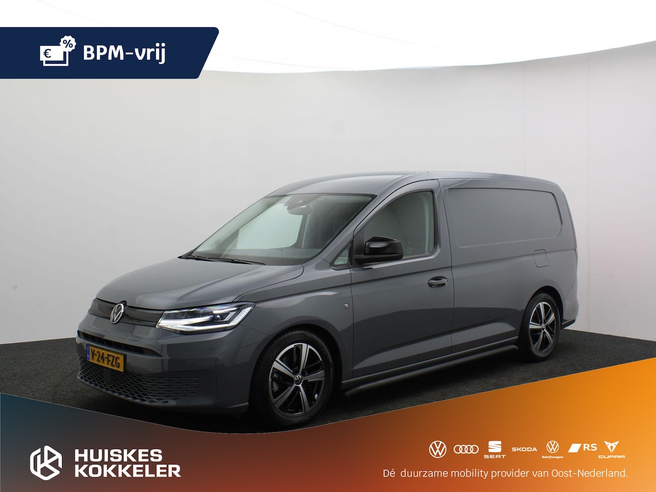 Volkswagen Caddy Cargo Maxi - 2.0 TDI 122pk DSG 75 Edition | LED Koplampen | Leder | Trekhaak | Navi | Verlaagd | ACC - AutoWereld.nl