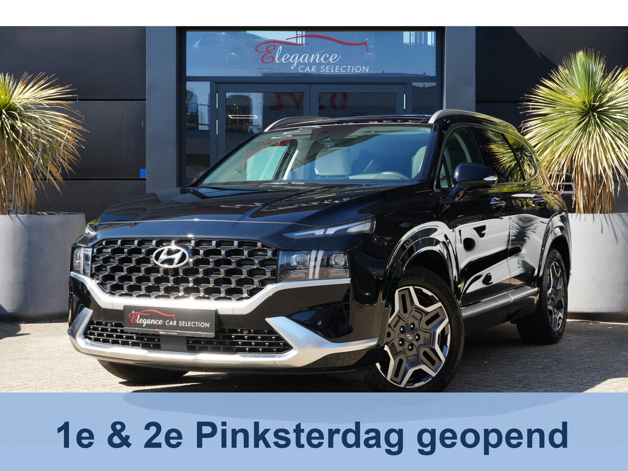 Hyundai Santa Fe - 1.6 T-GDI PHEV Premium Plus Sky 7p. 265pk Panoramadak/Stoelverwarming/Camera - AutoWereld.nl