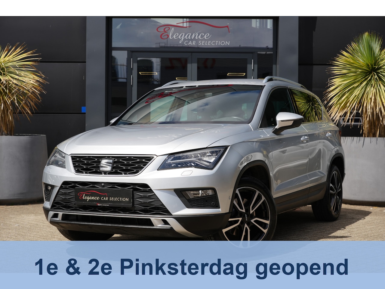 Seat Ateca - 1.4 EcoTSI Xcellence 150pk Stoelverwarming/Trekhaak/360Camera - AutoWereld.nl