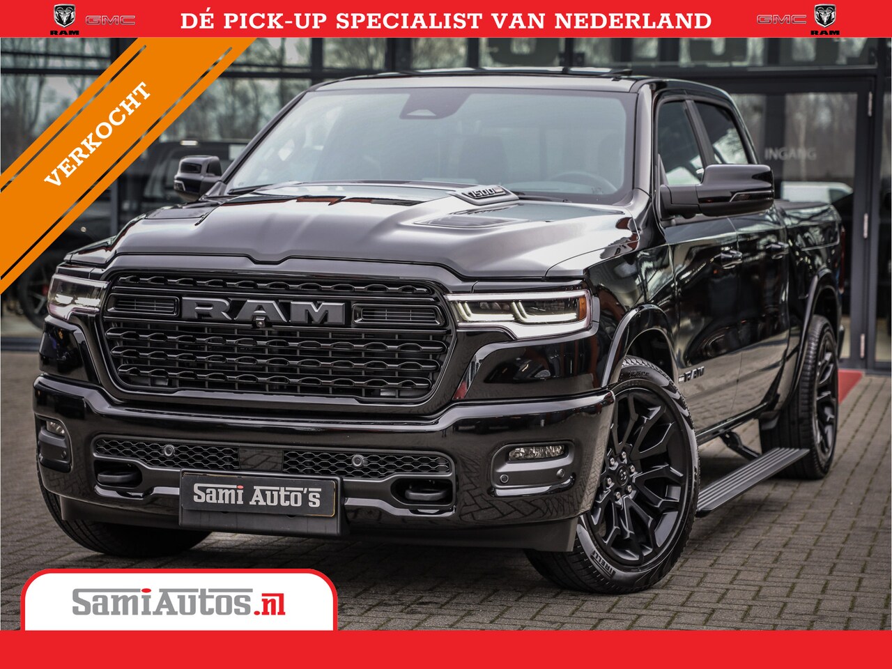 Dodge Ram 1500 - LIMITED H.O | 540 PK | Z.G.A.N | DEZE RAM BESCHIKT OVER ALLE BESCHIKBARE OPTIES | Comforta - AutoWereld.nl