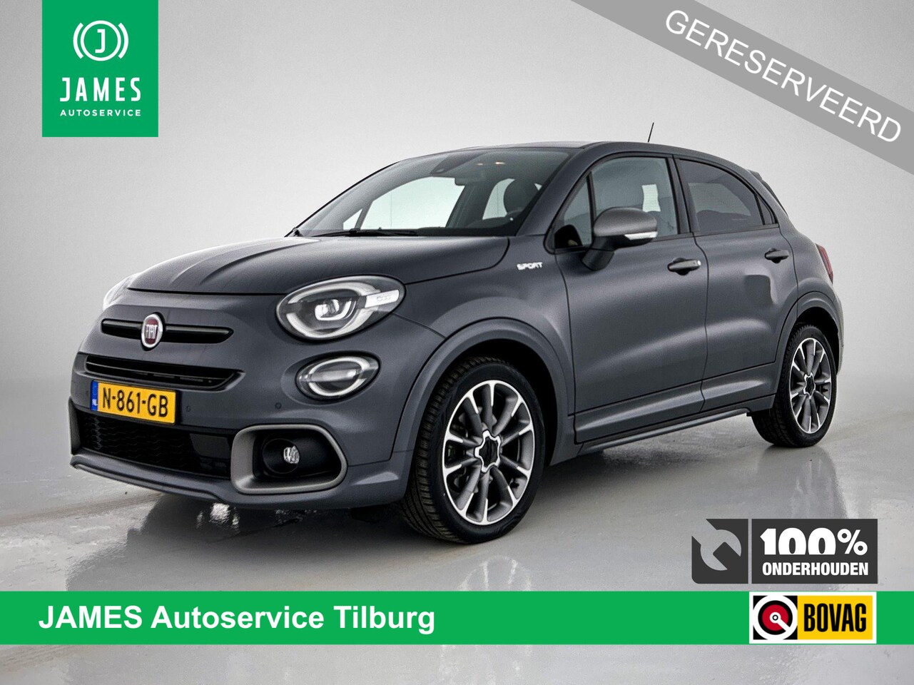 Fiat 500 X - 1.3 FireFly Turbo 150 Sport FULL-LED CAMERA CARPLAY - AutoWereld.nl