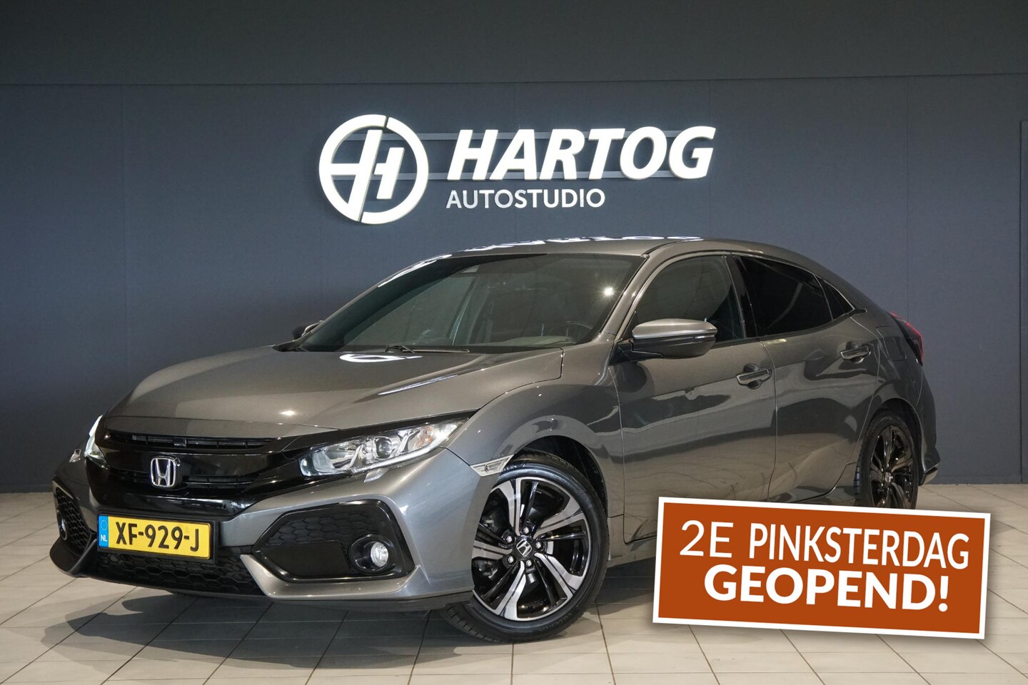 Honda Civic - 1.0 i-VTEC Elegance + APPLE CARPLAY / TREKHAAK - AutoWereld.nl