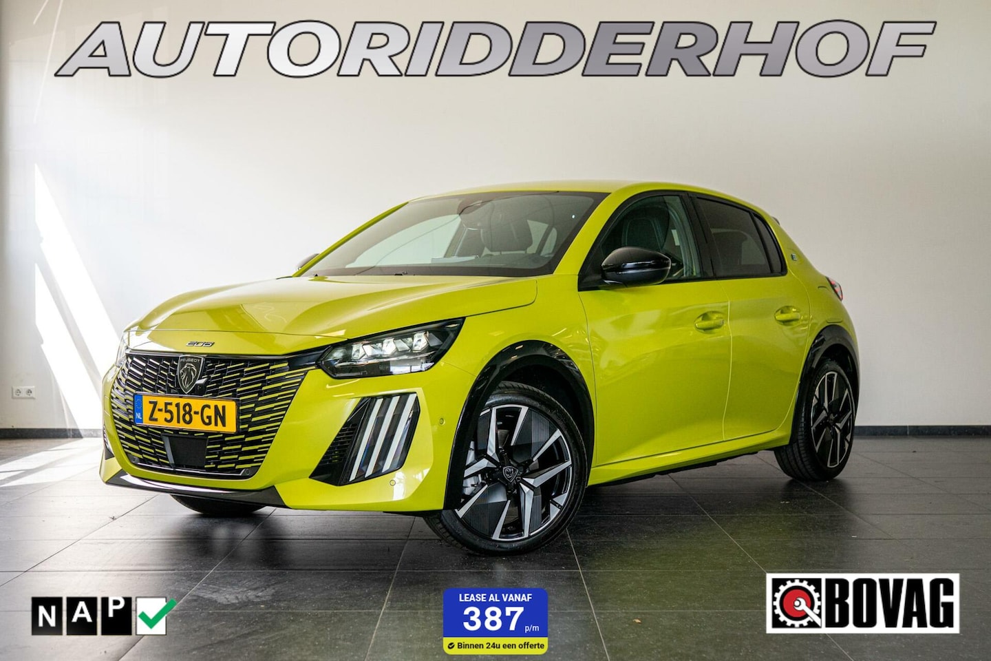 Peugeot e-208 - Nieuwe EV GT 51 kWh | Vol opties! - AutoWereld.nl