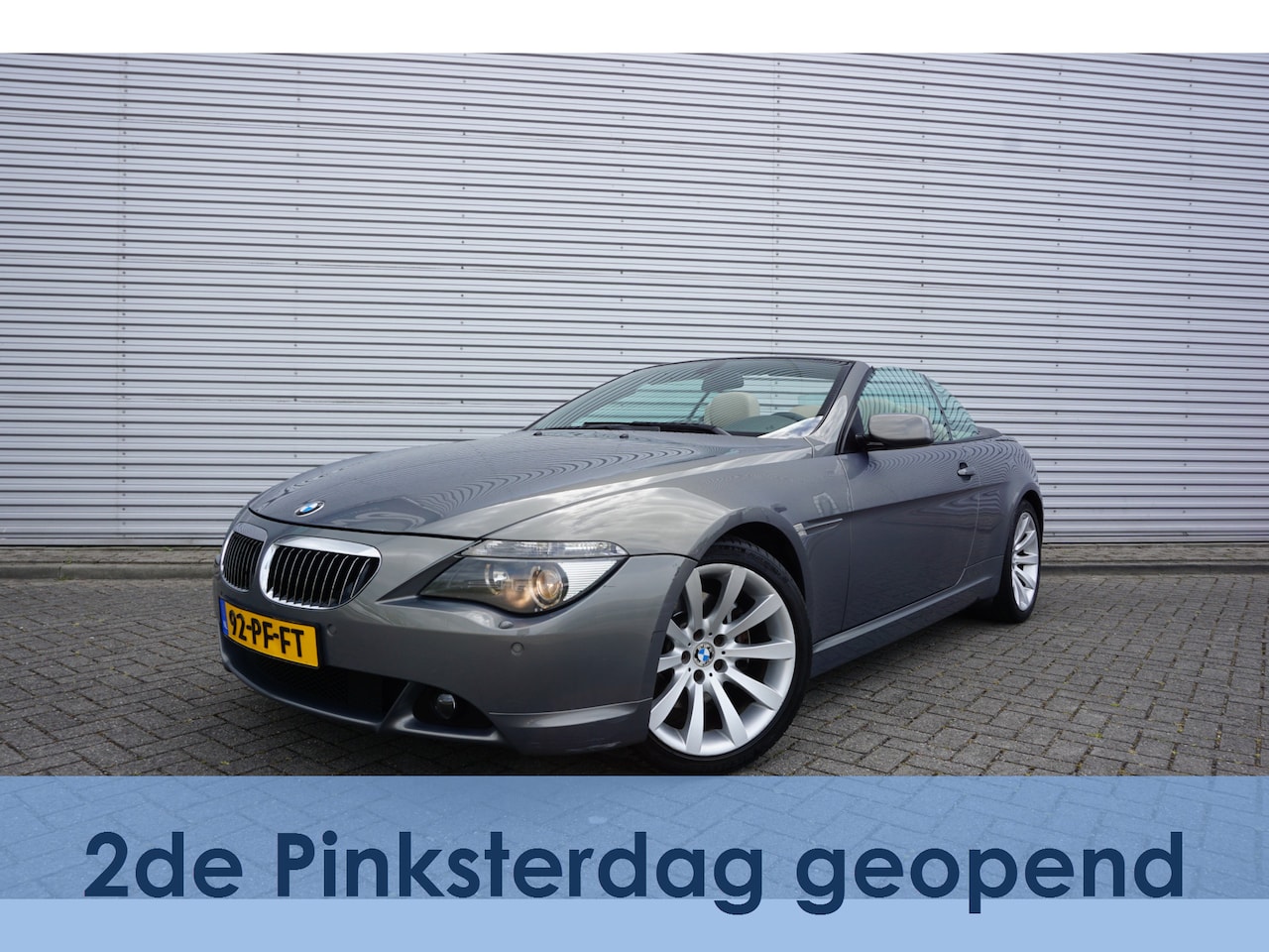 BMW 6-serie Cabrio - 645Ci S Airco / Navi / Cruise / Elektr. ramen / Stoelverw. / NAP - AutoWereld.nl