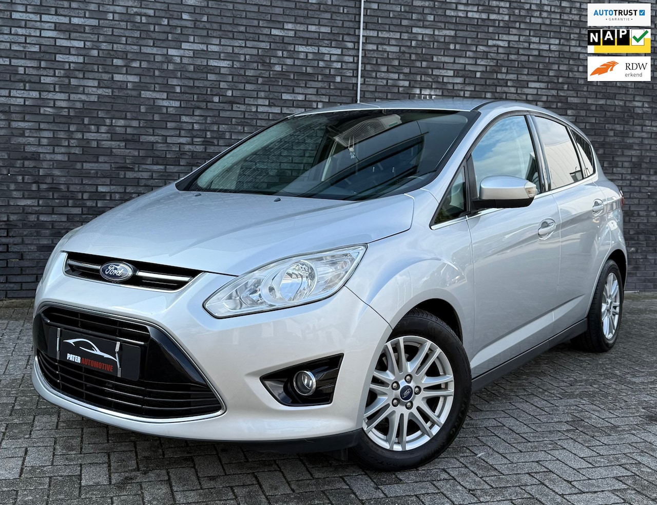 Ford C-Max - 1.0 125pk Titanium NAP|Cruise|Trekhaak|Distributie vervangen|Climate|Nieuwe APK - AutoWereld.nl