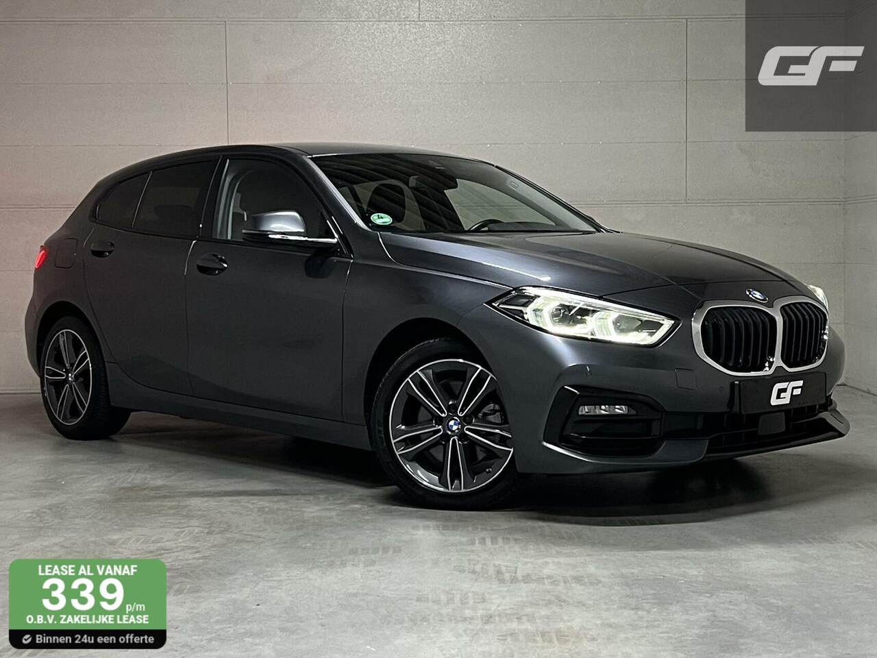 BMW 1-serie - 118i Sport Navi Cruise CarPlay Sfeerver Trek NAP - AutoWereld.nl