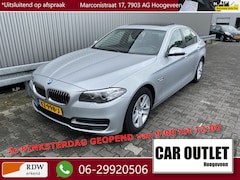 BMW 5-serie - 520i High Executive Clima, Navi, Schuif/Kantel, Leer, CC, PDC, nw. APK – Inruil Mogelijk –