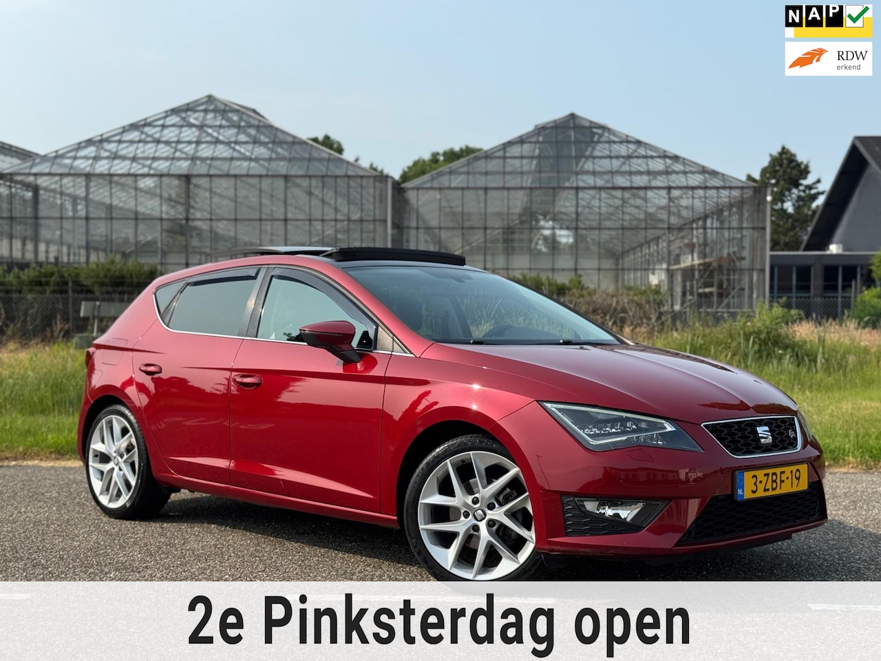 Seat Leon - 1.4 TSI ACT FR Dynamic Navi | Pano | PDC | Seat Sound | Dealer Onderhouden - AutoWereld.nl