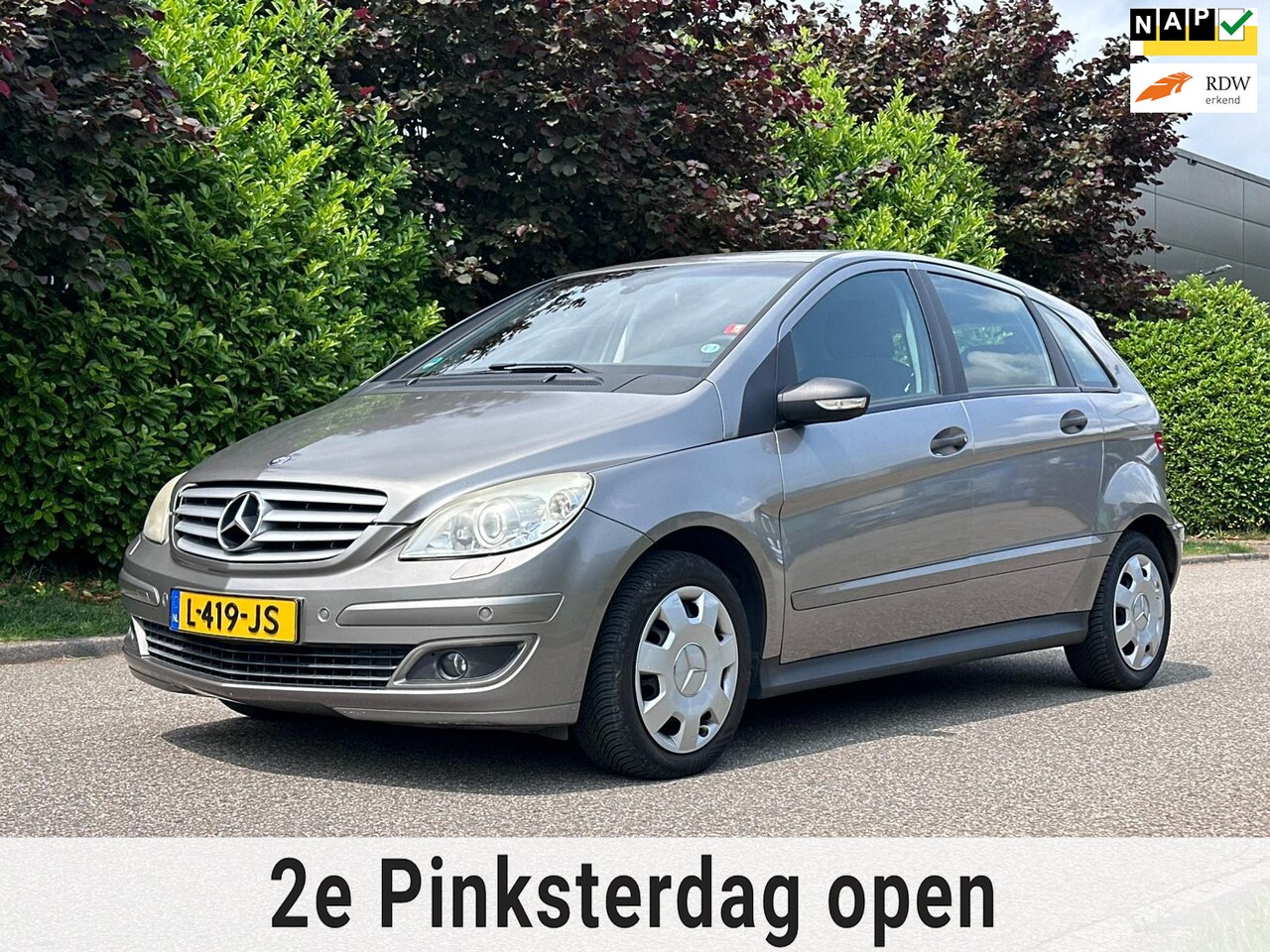 Mercedes-Benz B-klasse - 200 Automaat*Cruise*Airco*Nieuwe APK*Nette auto* - AutoWereld.nl