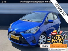 Toyota Yaris - 1.0 VVT-i Comfort Airco, Bluetooth, Volledig dealeronderhouden, 5-deurs