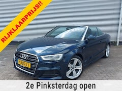 Audi A3 Cabriolet - 35 TFSI CoD Sport S Line Edition Automaat, airco, cruisecontrol, navigatie, achteruitrij c