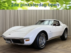 Chevrolet Corvette - C3 Targa *LAST YEAR FULL CHROME BUMPERS* 1972 / Automatic / CLASSIC WHITE & RED VINYL