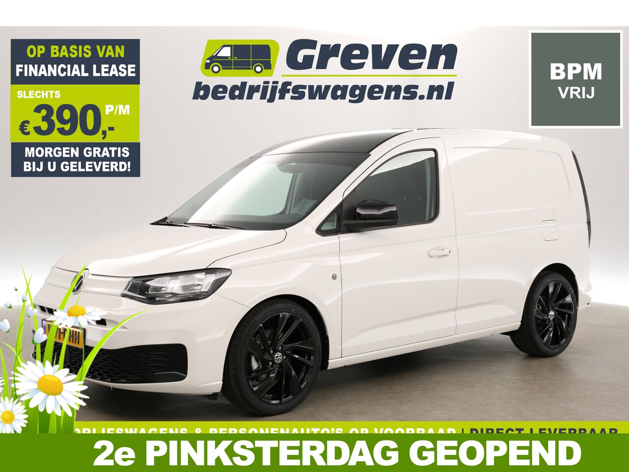 Volkswagen Caddy - 2.0 TDI L1H1 | BPM VRIJ | Verlaagd | Airco Cruise Carplay 19''LMV Parkeersensoren Schuifde - AutoWereld.nl