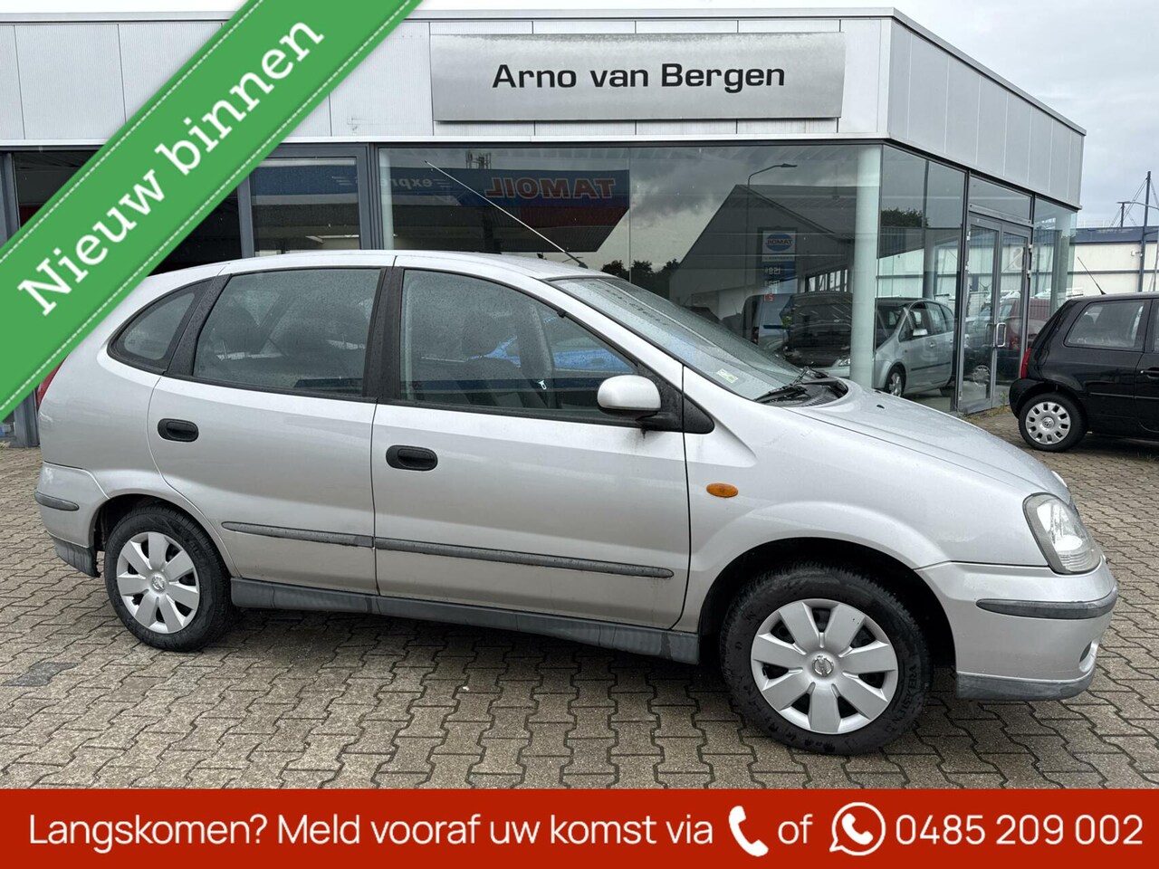 Nissan Almera Tino - 1.8 Visia 1.8 Visia, climatronic, trekhaak, 4 nieuwe banden. - AutoWereld.nl