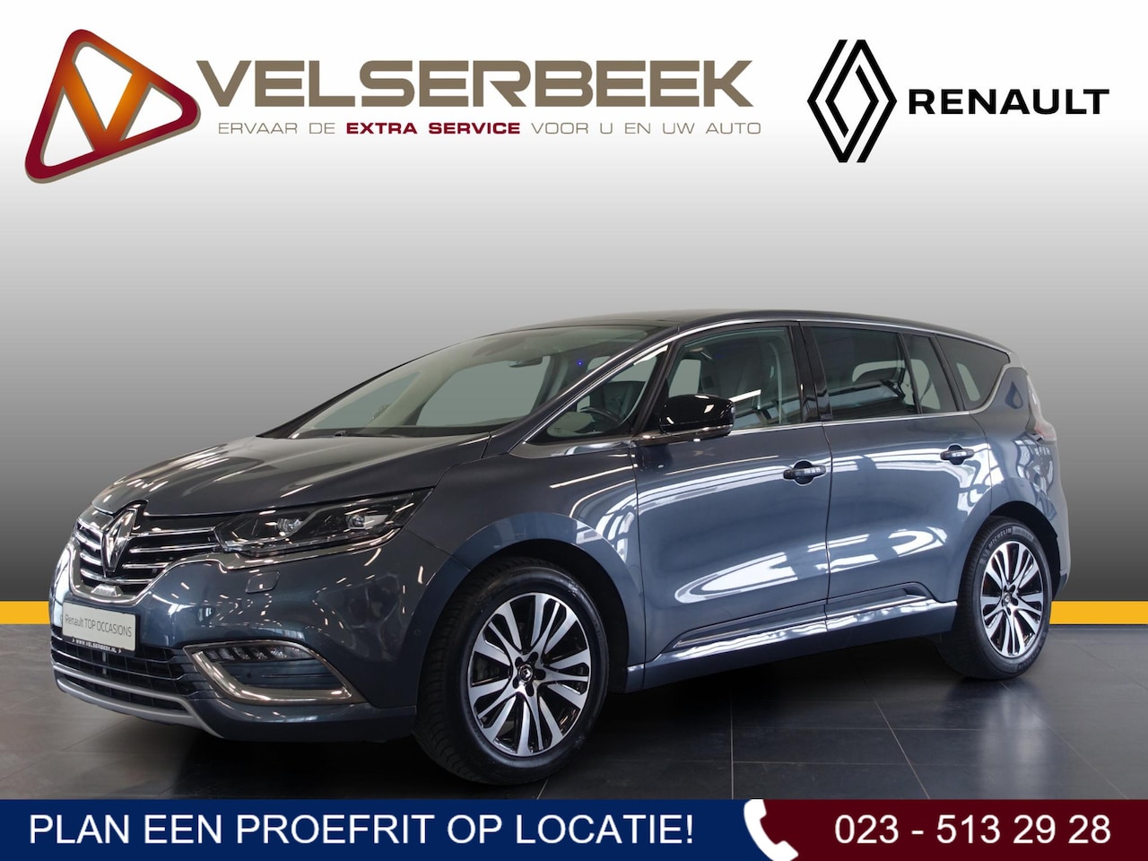 Renault Espace - TCe 225 Initiale Paris * Panodak/ACC/1e Eigenaar * - AutoWereld.nl