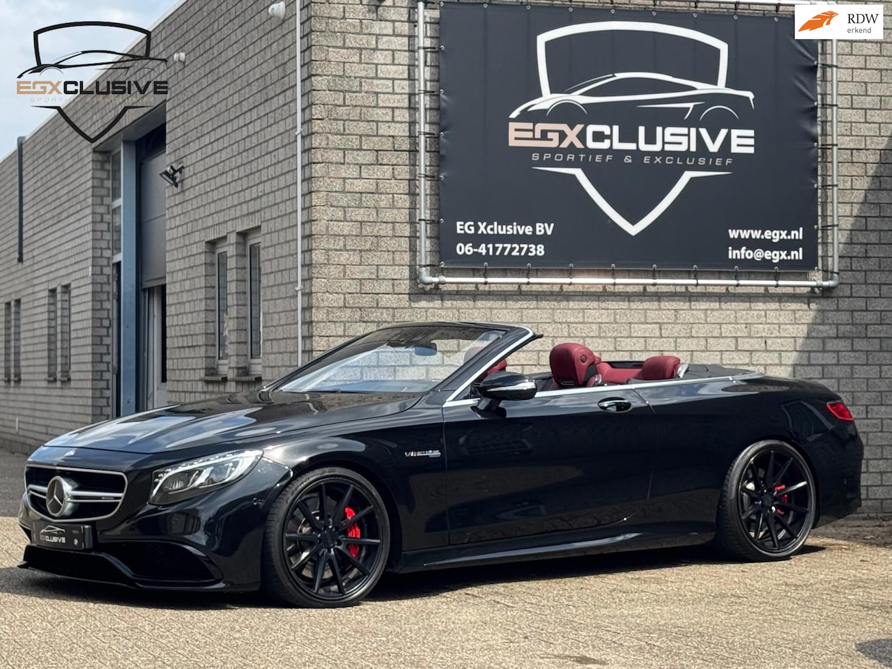 Mercedes-Benz S-klasse Cabrio - AMG 63 4Matic Nightvision/Luchtvering/Headup/Burmester/Stoelkoeling/Verwarming - AutoWereld.nl