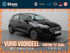 Ford Fiesta - 1.0 EcoBoost Hybrid Titanium Carplay | Climate | Cruise | Navi | Parksens. achter