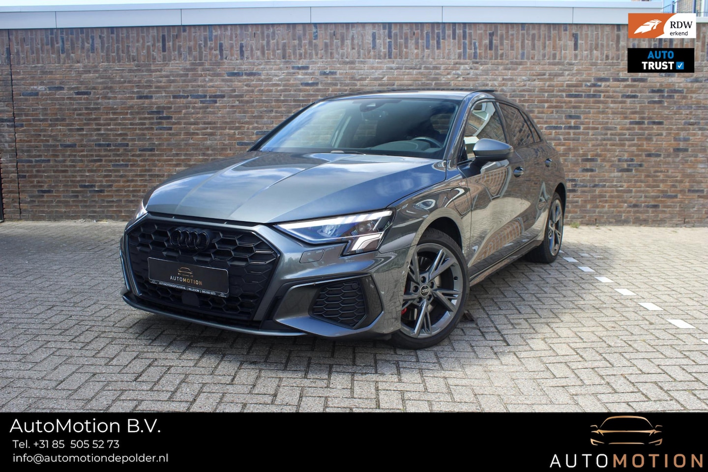 Audi A3 Sportback - 45 TFSI e S ed. Comp. PANO | ACC| S-line | Park Ass. | Dode hoek | Stoel VW - AutoWereld.nl