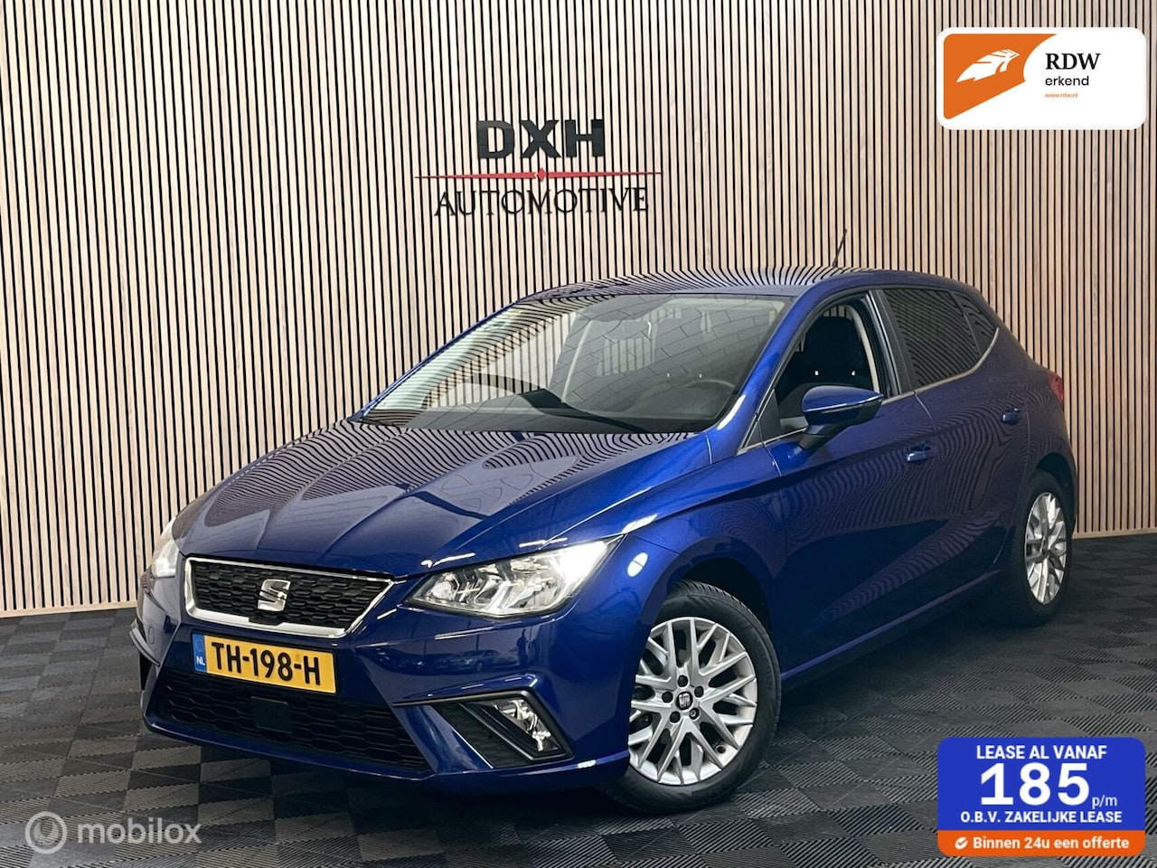 Seat Ibiza - 1.0 TSI Limited Edition NAP APK6/2027 CRUISE BLUE - AutoWereld.nl