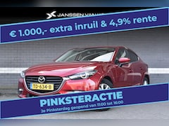 Mazda 3 - 3 2.0 SkyActiv-G 120 SkyLease+ Trekhaak Stuur/Stoelverwarming Navigatie Camera