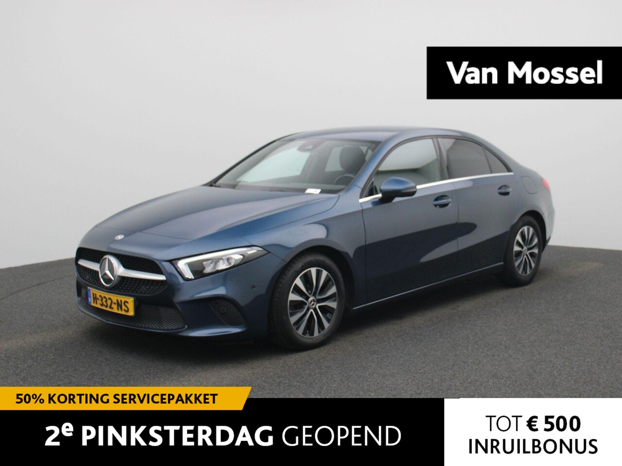Mercedes-Benz A-klasse - 200 Business Solution Plus | Automaat | Half leder | Navigatie | Climate control | Parkeer - AutoWereld.nl