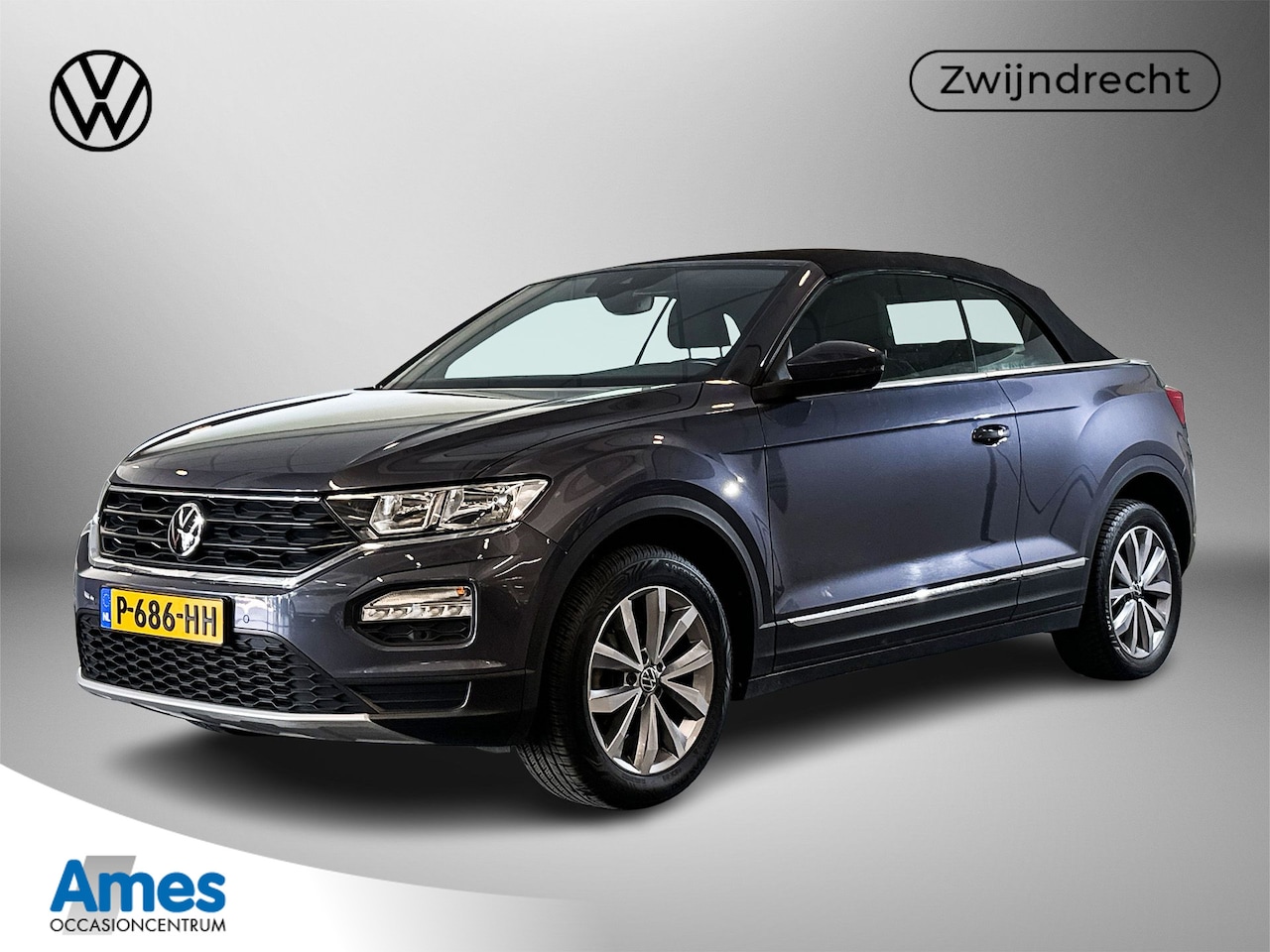 Volkswagen T-Roc Cabrio - 1.0TSI 115pk Style | Navigatie | Stoelverwarming | Park Distance Control - AutoWereld.nl