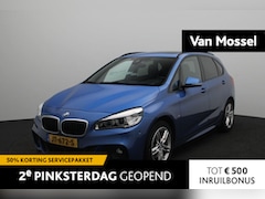 BMW 2-serie Active Tourer - 218i M Sport | 1e-Eigenaar | Estoril Blau | Panoramadak | Led Koplampen | Navi | Stoelverw