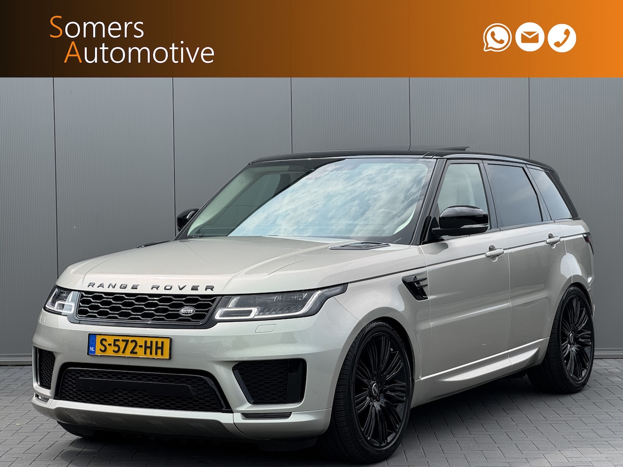 Land Rover Range Rover Sport - D250 HSE Dynamic | Panorama | 22" | SVO Paint | CarPlay |  Trekhaak - AutoWereld.nl